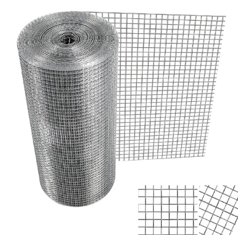 Recinzione Rete Metallica Elettrosaldata H 1 x 10MT Maglia 63x63mm Antiruggine