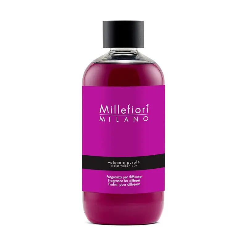 Ricarica fragranza diffusore a stick Volcanic purple 250 ml Millefiori Milano