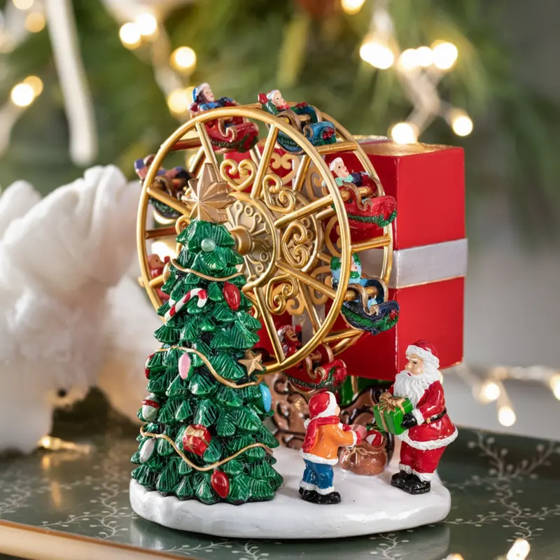 Ruota Panoramica Carillon con Albero di Natale