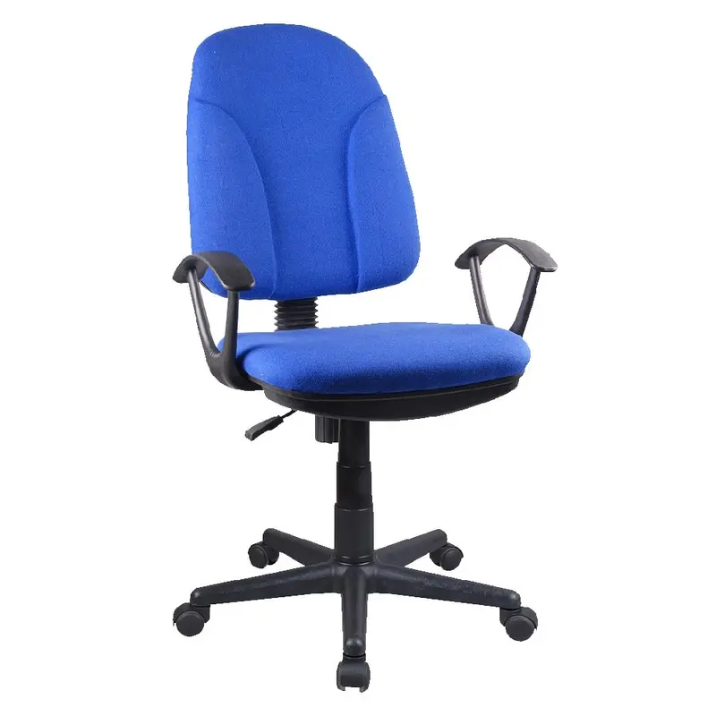 Sedia Scrivania da Ufficio 5 Ruote Girevole Ergonomica Altezza Regolabile Blu