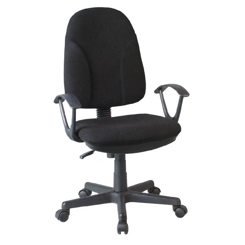Sedia Scrivania da Ufficio 5 Ruote Girevole Ergonomica Altezza Regolabile Nero