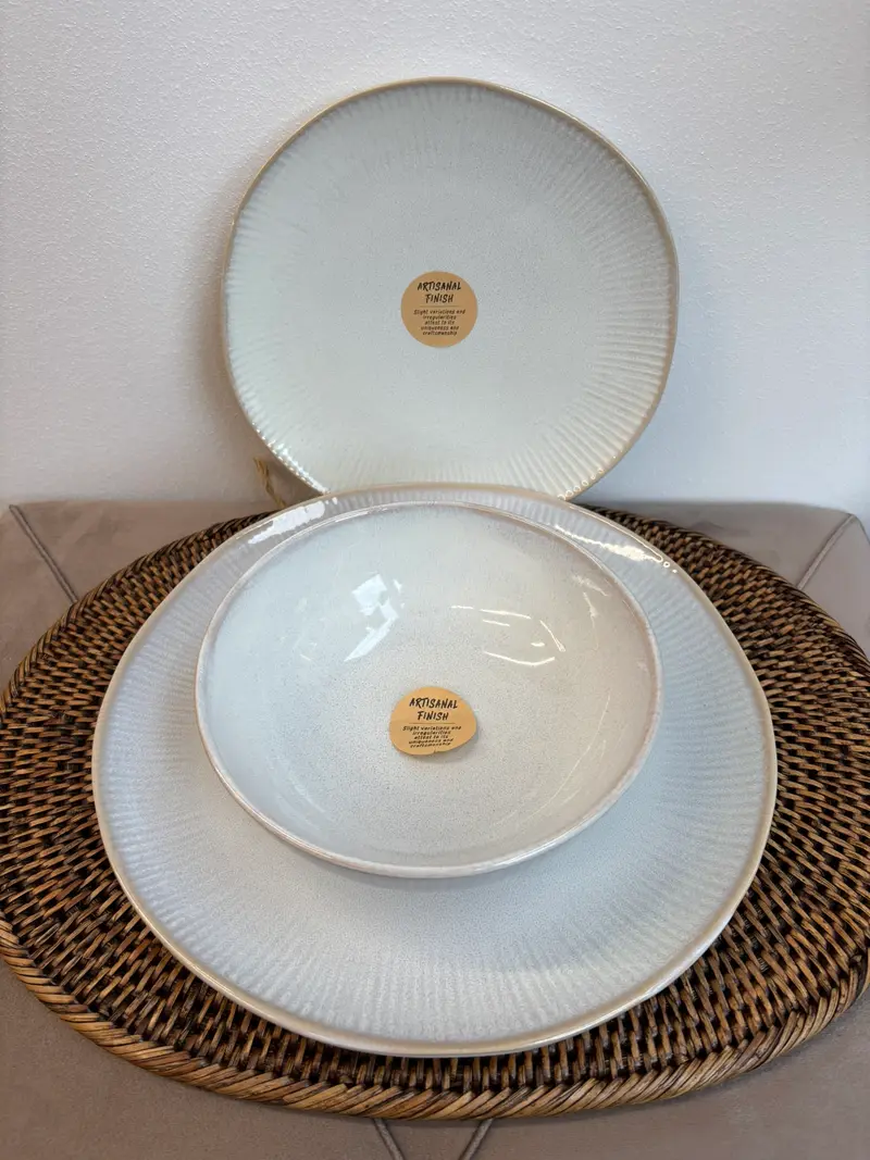 Servizio tavola H&H Yucatan ivory - 18 pz