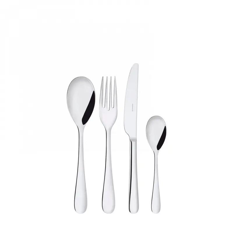 Set 24 Posate Siena Acciaio Inox 6 Persone Bugatti