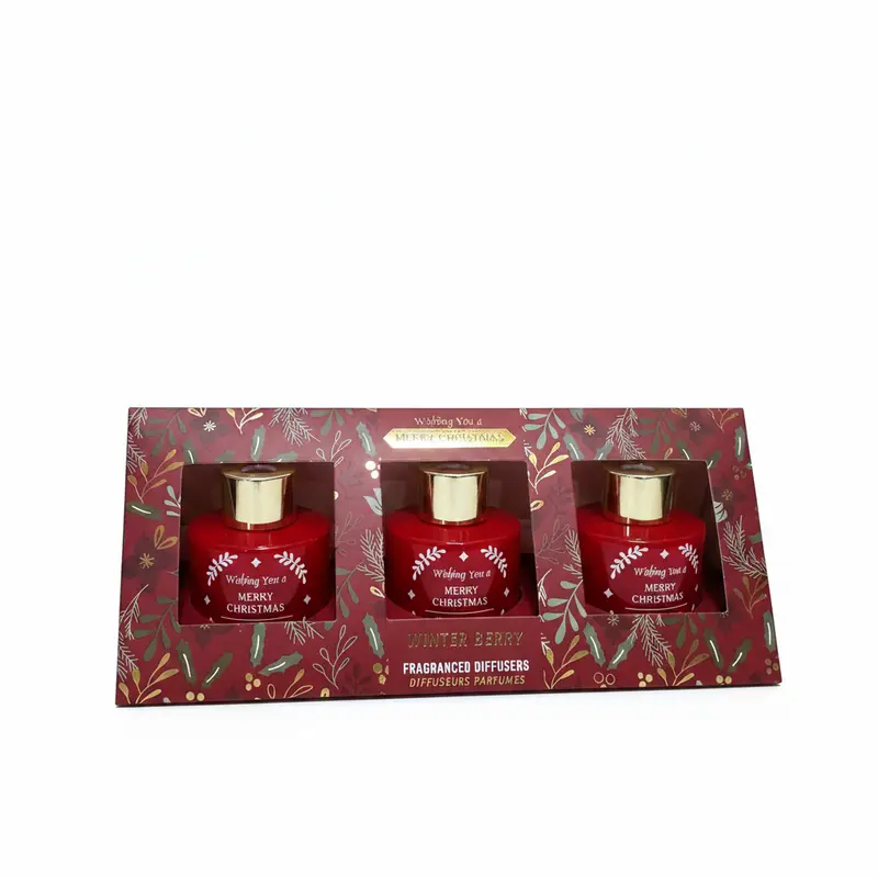 Set 3 Diffusori Profumo per Ambienti – Merry Christmas