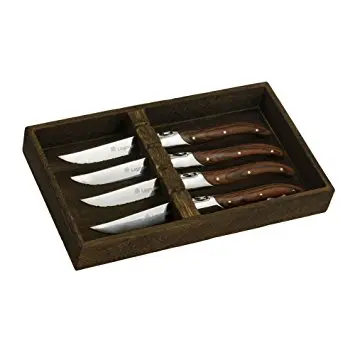 Set 4 Coltelli Bistecca Fassona Legnoart