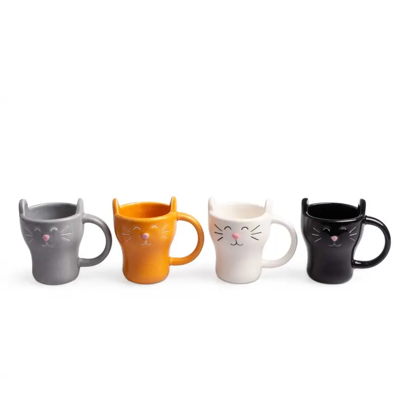 Set da cafè Meow! x4 ceramica Balvi