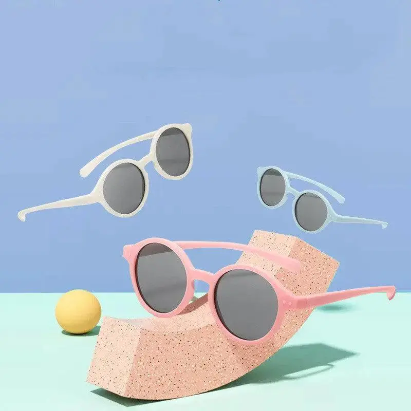 Silicone Kids Sunglasses Polarized UV Protection