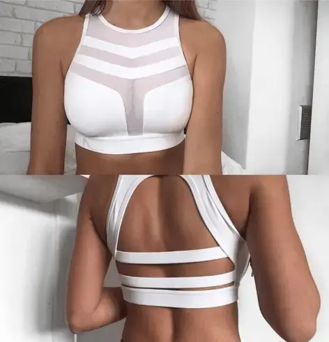 Slim Vest Sports Sexy Curve Shirt Bra