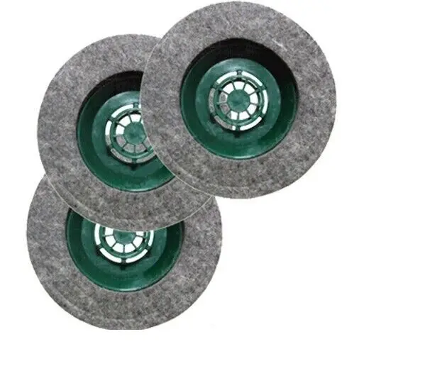 Spazzole feltro 3pz. compatibili