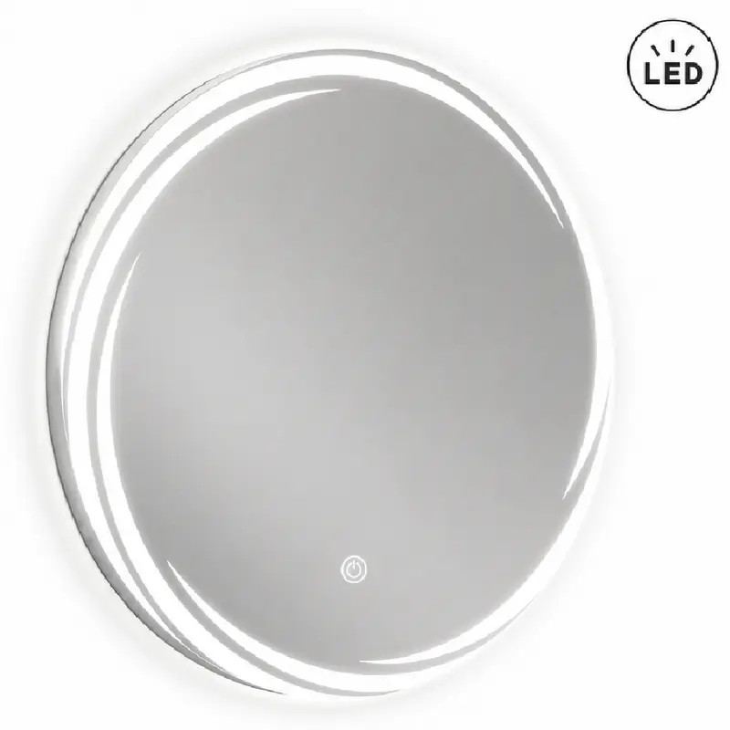 Specchio LED Bagno Camera 70 cm 3 colori Dimmerabile Touch Retroilluminato