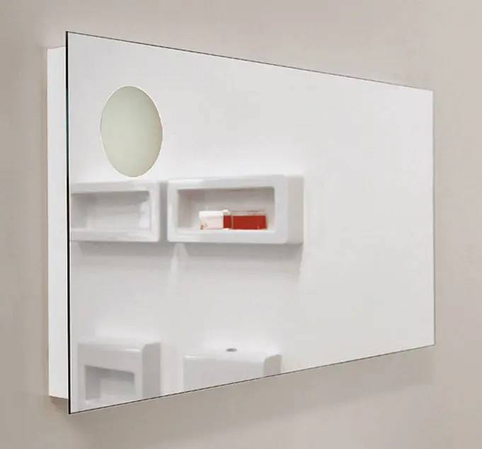 Specchio Simple 120x60 Con Luce Dx