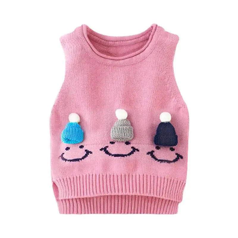 Spring And Autumn Outerwear Knitted Baby Vest