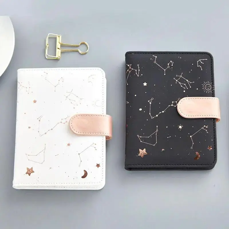 Stationery Star Leather Knitting Notebook Stationery Schedule Notepad Handbook