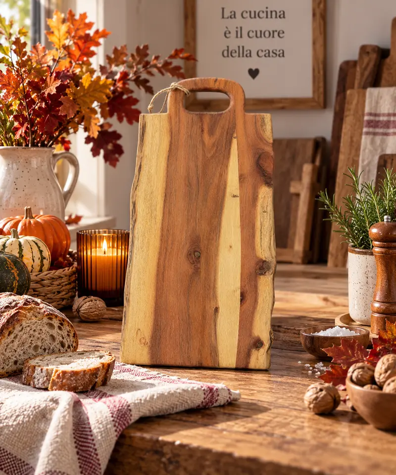 Tagliere in Legno Naturale 55x24cm