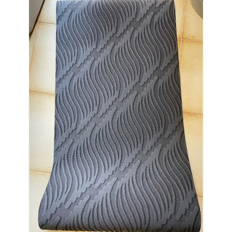 Tappeto a misura grigio scuro - h 52 cm