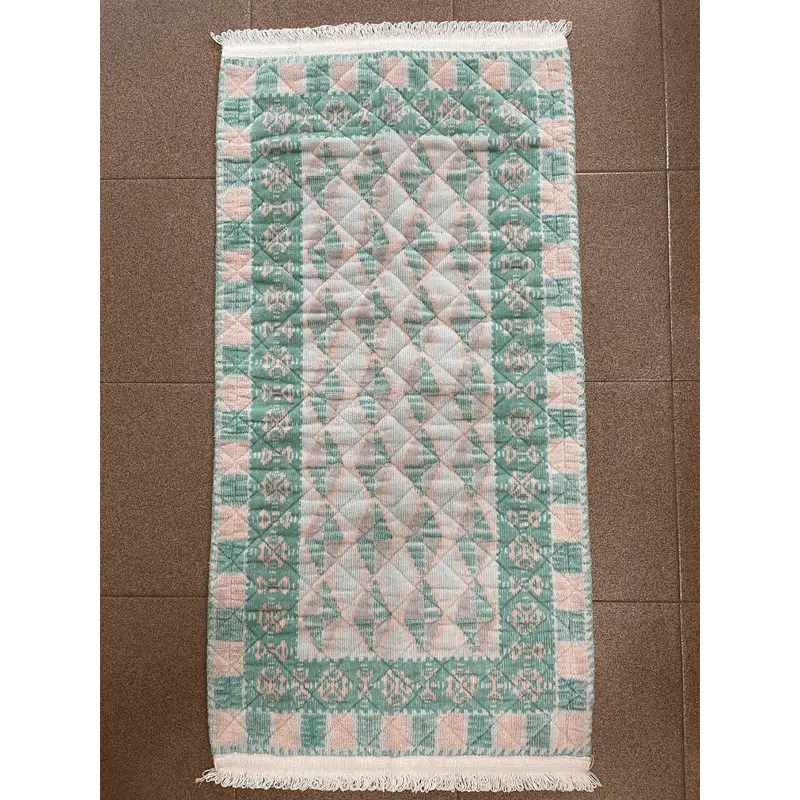 Tappeto Decoro Geometrico - 55x110 cm