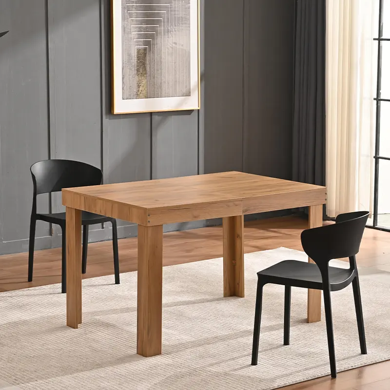 Tavolo da Pranzo Allungabile 120-200 cm Cucina Soggiorno Moderno 4/6 posti Quercia