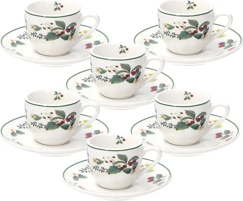 Tazza caffè Andrea Fontebasso Sweet Berry - 6 pezzi