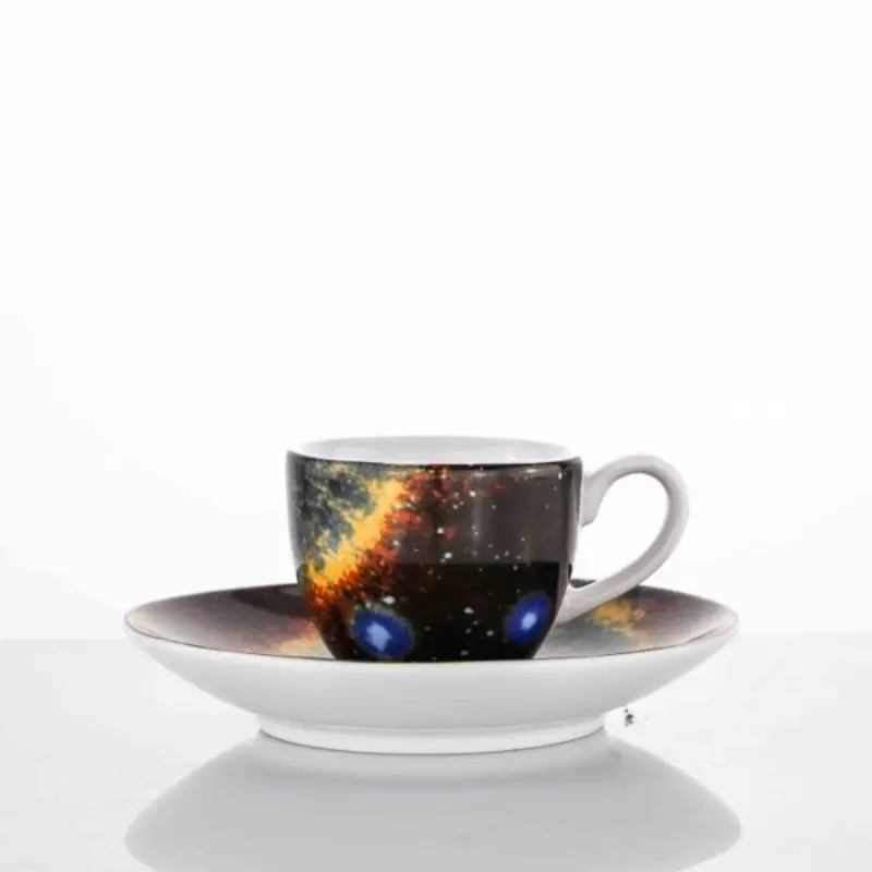 Tazza caffè Weissestal Galassia Black Star - 6 pezzi
