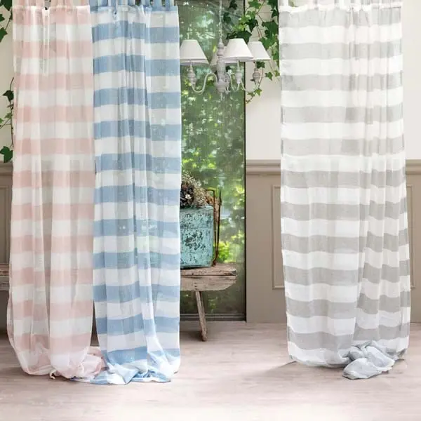 Tenda Blanc Mariclo' serie Empatia 140x290 colore rosa