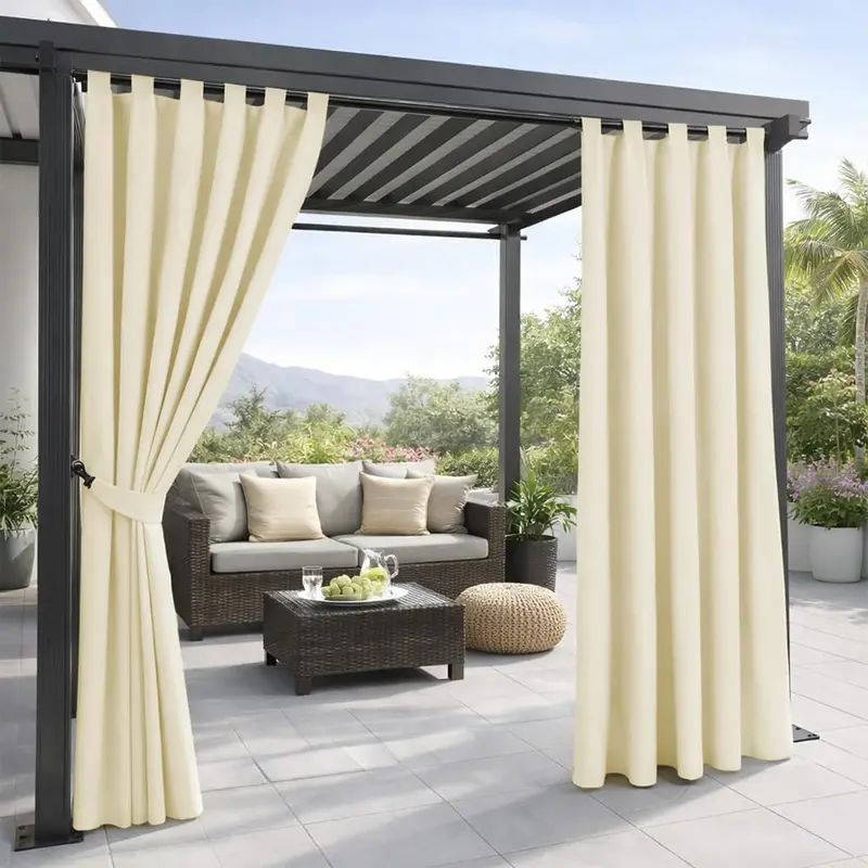 Tenda Gazebo Idrorepellente per Esterno First 150x270 con passanti foderati Vari colori