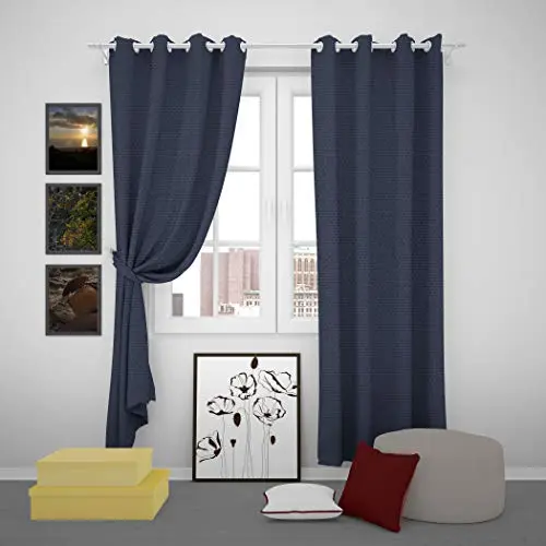 Tenda Oscurante Termica Isolante con Occhielli Jessica, 1 Pannello 140x290 cm