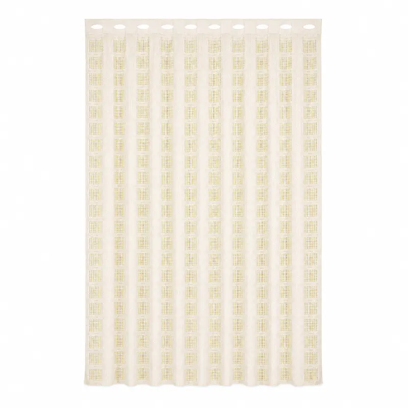 Tenda Zanzariera Waterproof Fantasia Quadri Rete Antizanzare Piombata con Anelli Passanti per Interni ed Esterni Quadro Chiaro e Quadro Scuro Varie Misure
