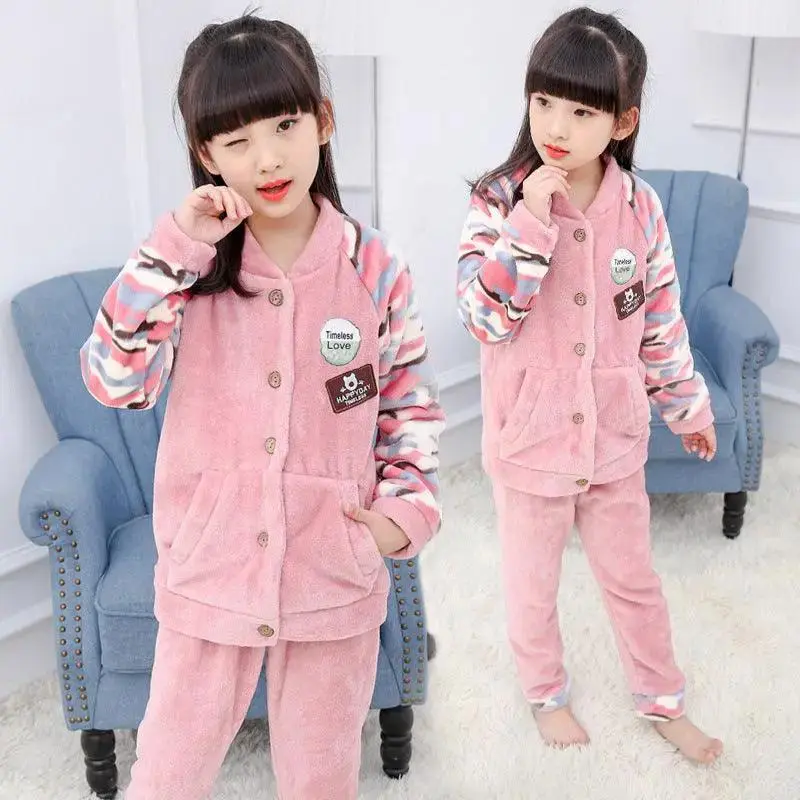 Thickened Flannel Pajamas