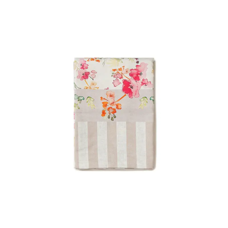 Tovaglia 140x240cm 12 posti stampa digitale fantasia Floreale Shabby Chic