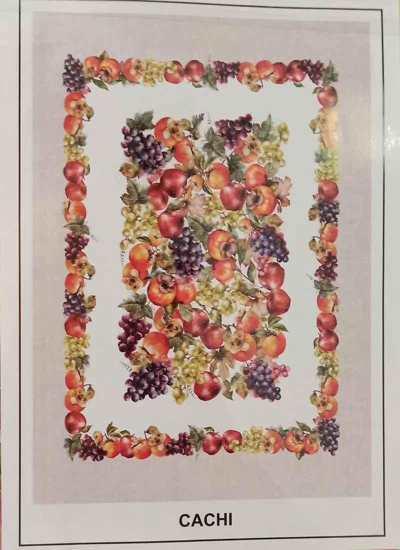 Tovaglia in cotone Frutta autunnale