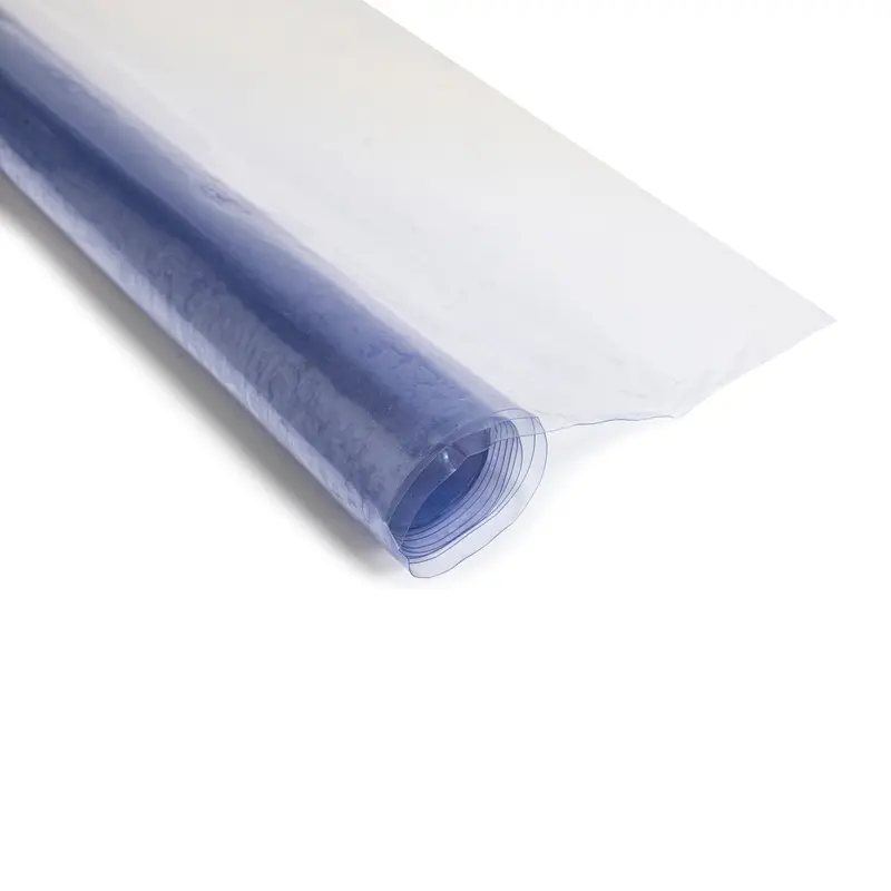 Tovaglia plastificata quadrata Trasparente Cristal in pvc Protezione tavola Spessore doppio 140x140 cm