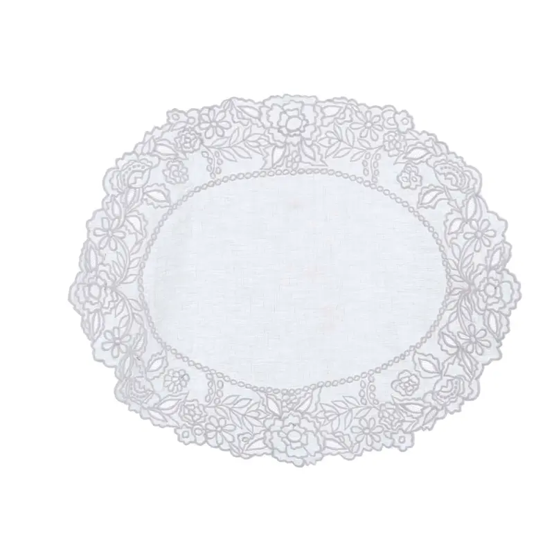 TOVAGLIETTA RICAMATA BLANC MARICLO'