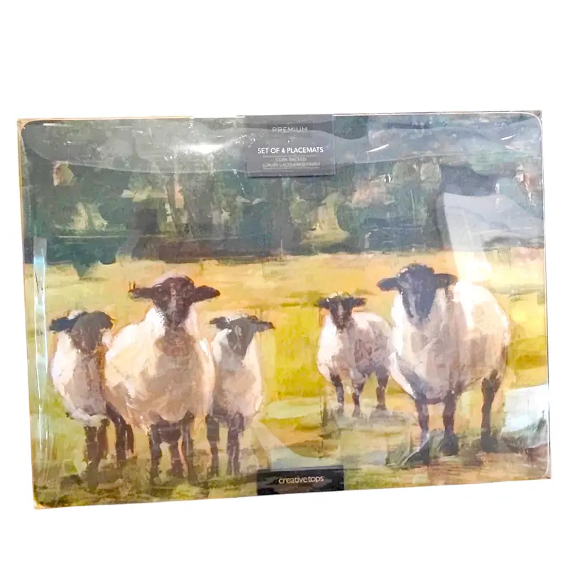 Tovagliette sughero Sheep Large 4 pz