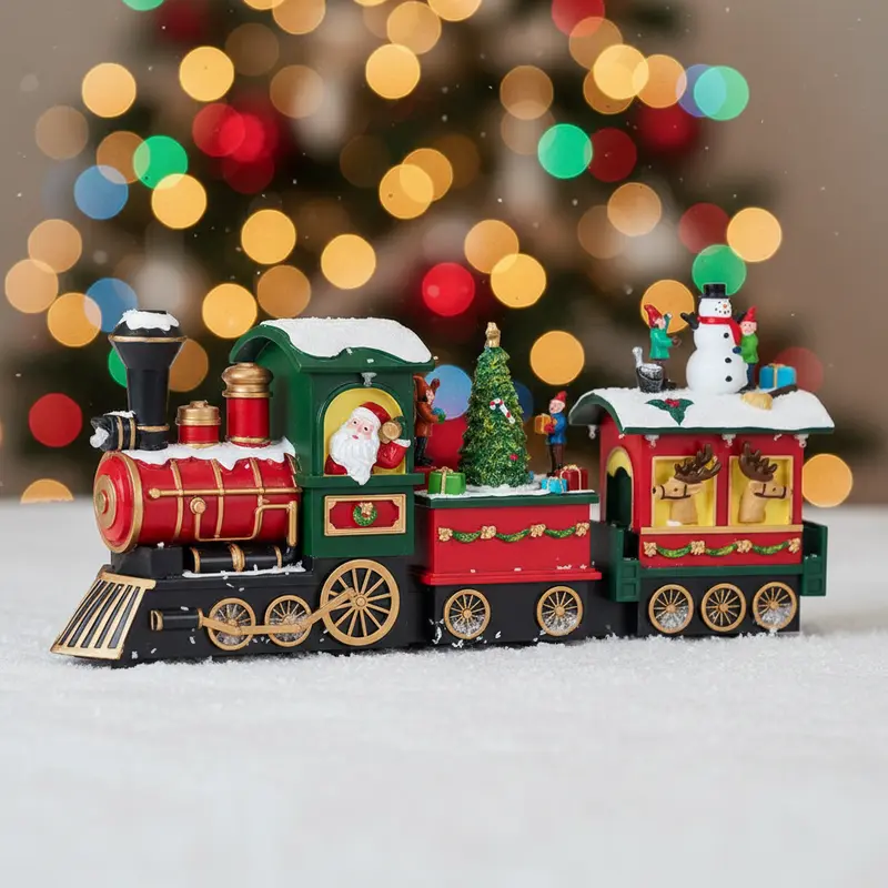 Trenino Villaggio Musicale di Natale