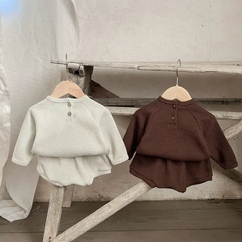 Two Piece Set Of Baby Westernized Sweaters