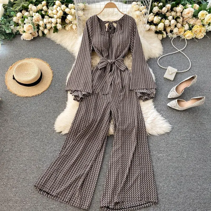 Vacation style jumpsuit