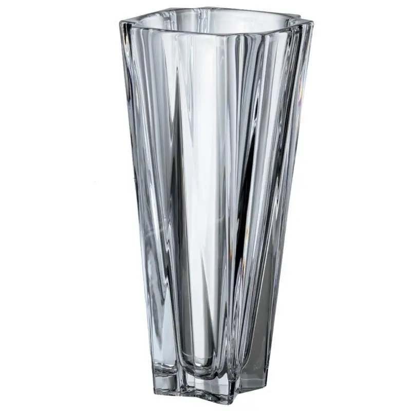 Vaso Cristallo Bohemia Metropolitan Crystalite Trasparente H 30,5 cm