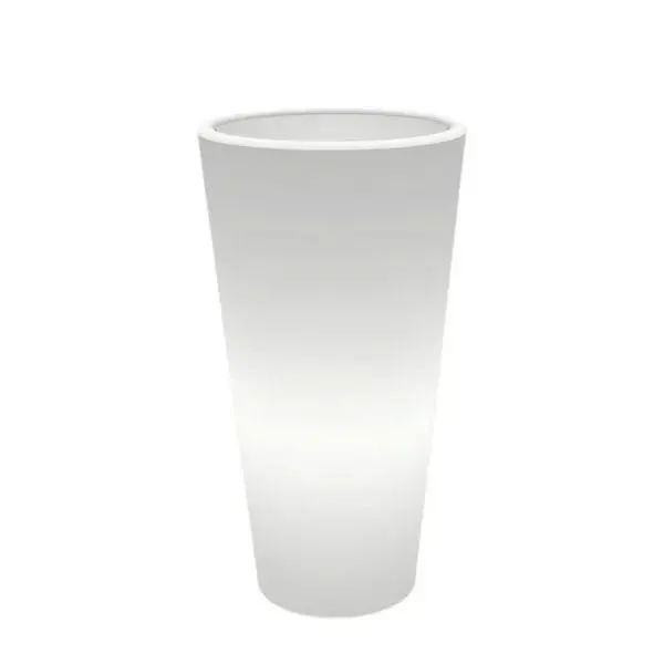 Vaso luminoso Tondo 86 SL in resina rotondo 86 cm Arkema