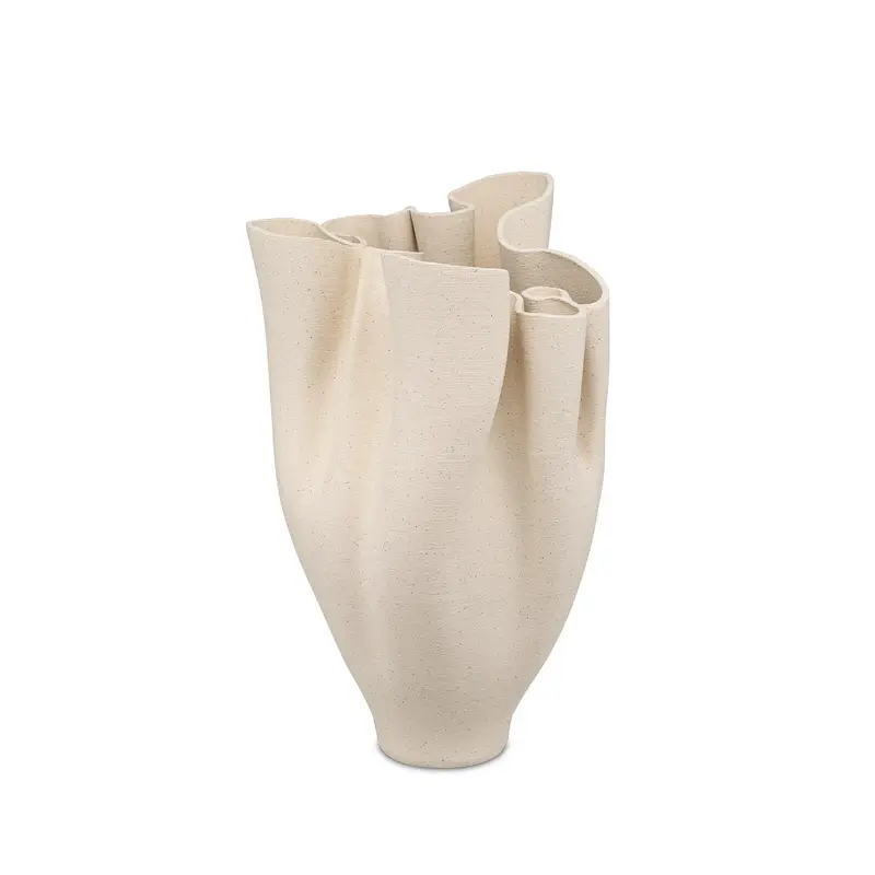 Vaso porcellana Deserto L Rituali Domestici 25.5X22X40H CM