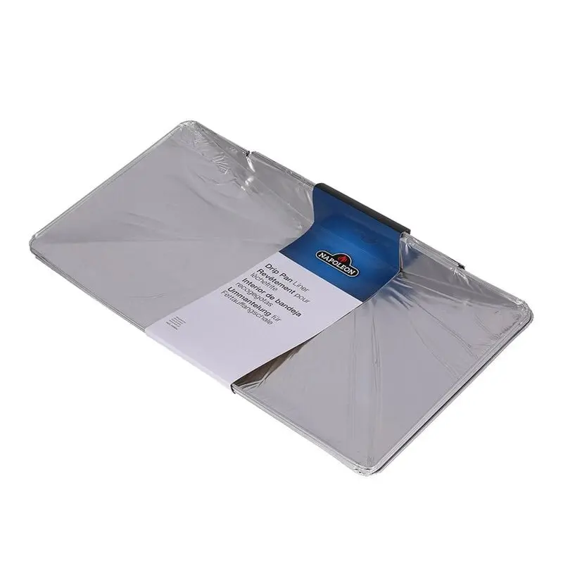 Vassoio alluminio grassi Napoleon 3 pz - 62022