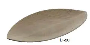 Vassoio Leaf Acero Piccolo Legnoart
