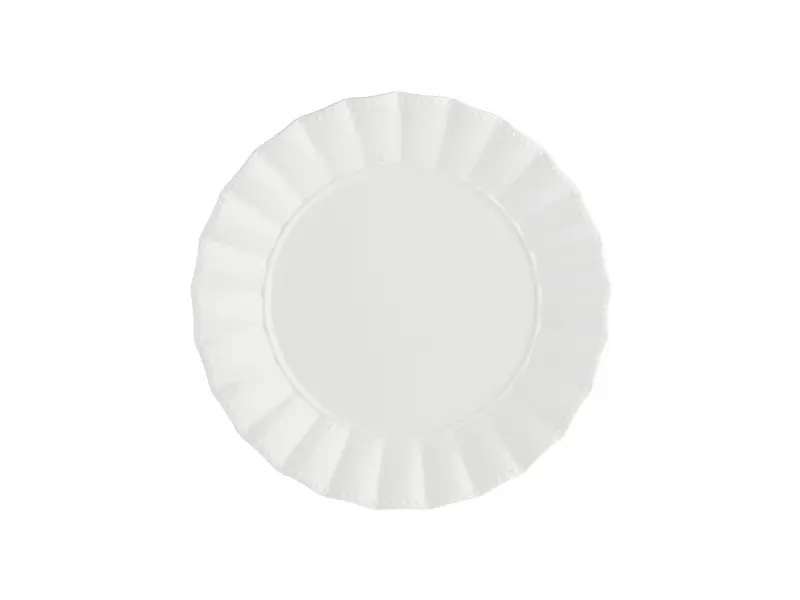 Vassoio Rotondo Porcellana Ducale ø34 cm La Porcellana Bianca