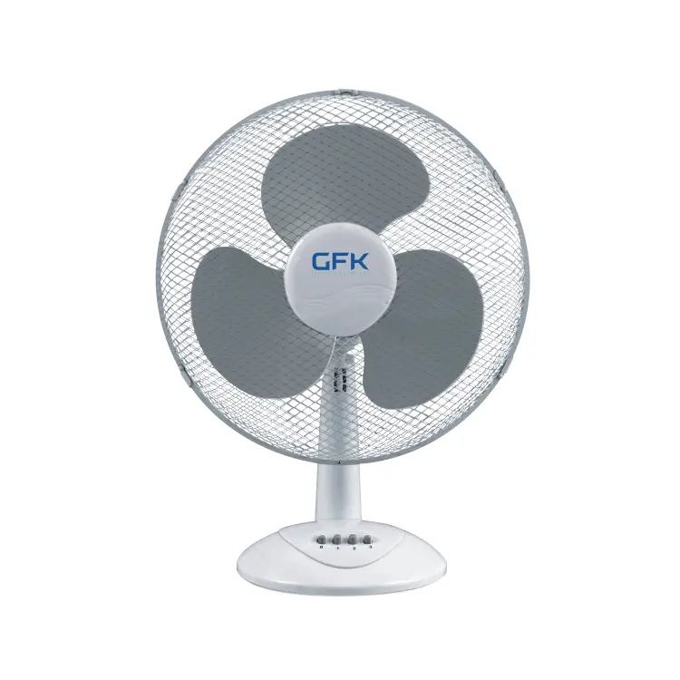Ventilatore da Tavolo Pala 30cm 3 livelli velocità, Inclinazione, Oscillante