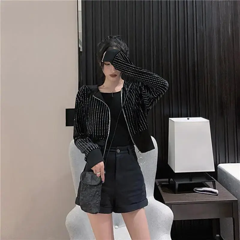 Versatile velvet jacket