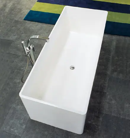 Wash Vasca Cm 170 Pietraluce Nero