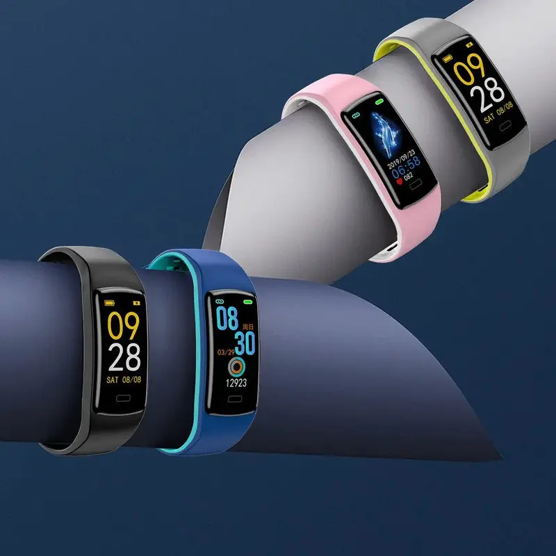 Waterproof Smart Bracelet With Large Heart Rate Display And Multi-sport Mode