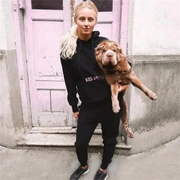 Women 2 Piece Tracksuit Solid Color Casual Outfits Set