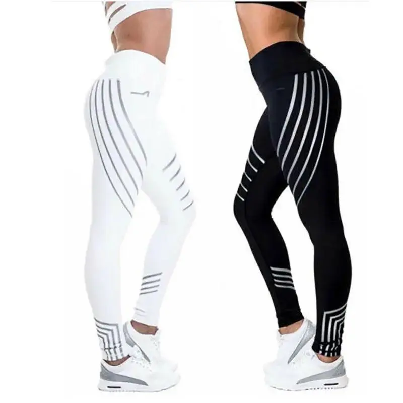 Women Workout Leggings Pants Women Leggings Women Fitness Night Glowing Autumn Winter Leggings Women legins