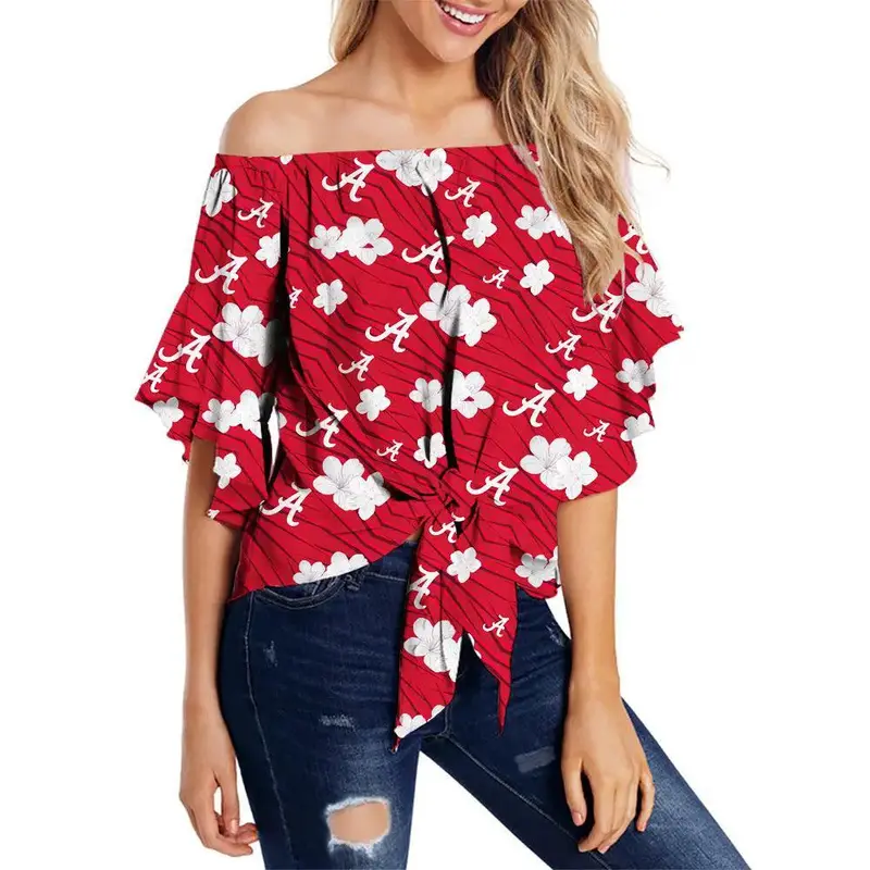 Women's Strapless T-shirt Spring And Autumn Trends