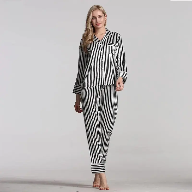 Women's striped home service